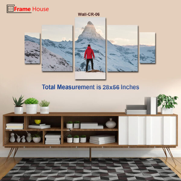 Snow Mountain Photo Frame