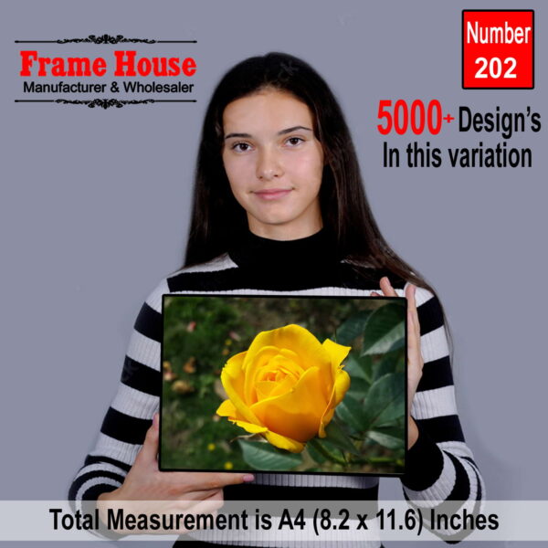 Flower Wall Art Photo Frame