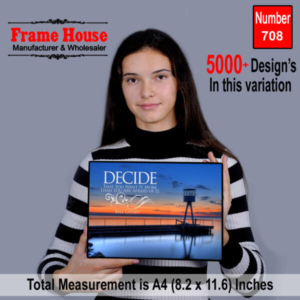 English Quote Photo Frame