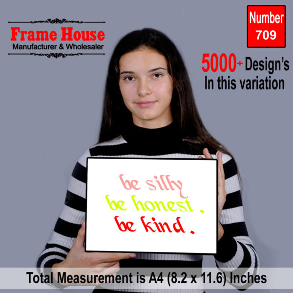 English Quote Photo Frame