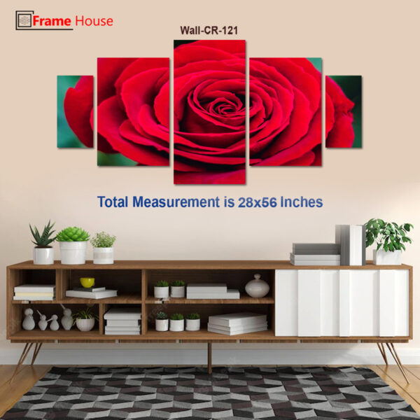 Red Rose Photo Frame