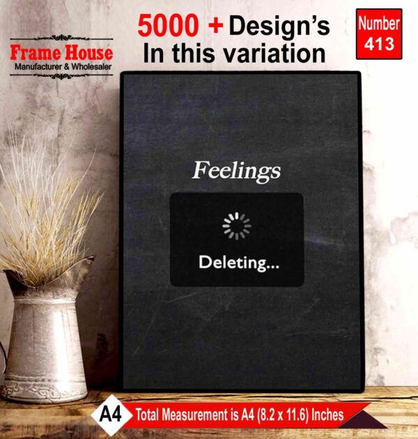 English Quote Photo Frame