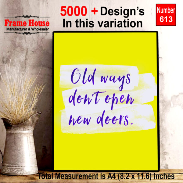 English Quote Photo Frame