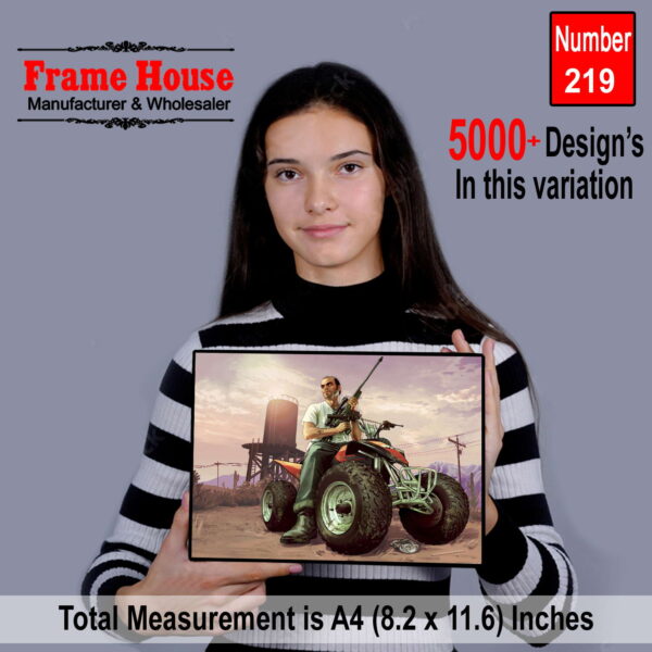 Bike Wall Photo Frame