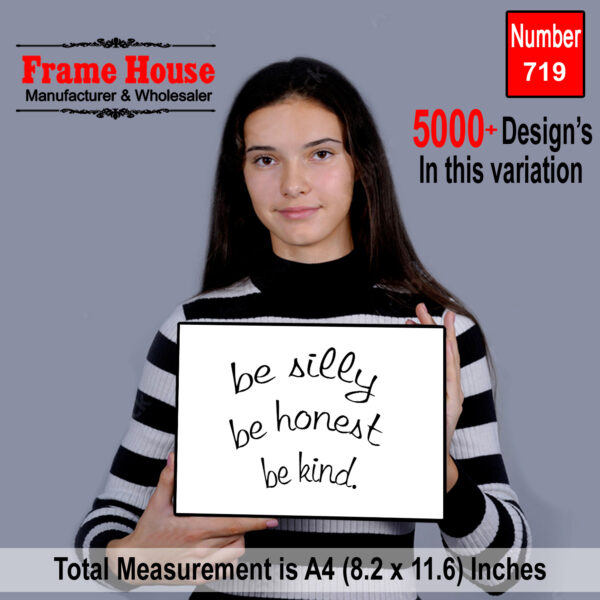 English Quote Photo Frame