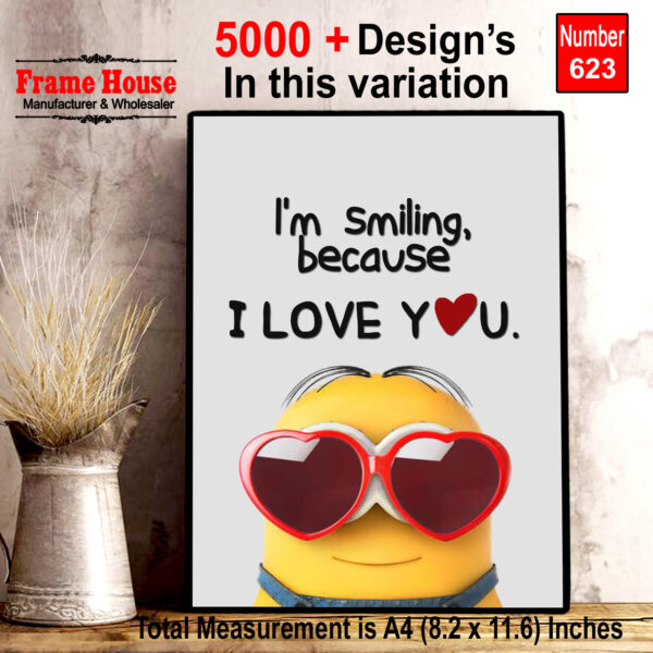 English Quote Photo Frame