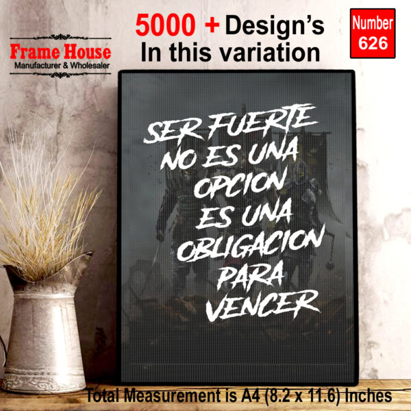 English Quote Photo Frame