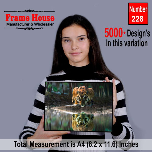 Tiger Wall Art Photo Frame