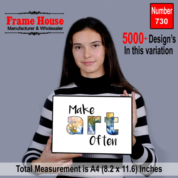 English Quote Photo Frame