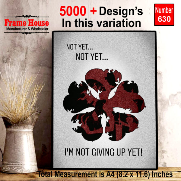 English Quote Photo Frame