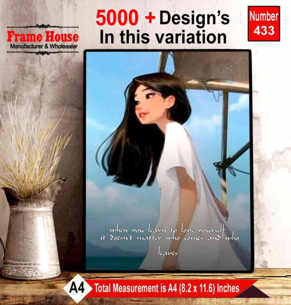 English Quote Photo Frame