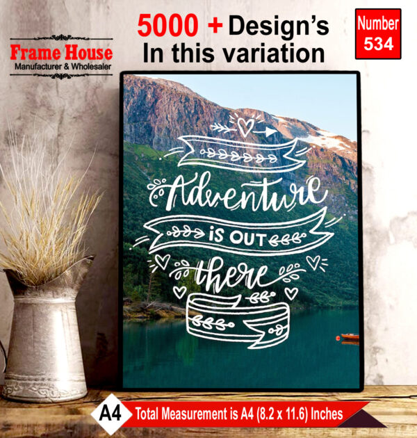 English Quote Photo Frame