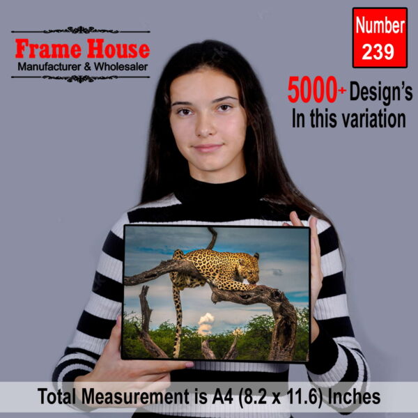 Leopard Wall Art Photo Frame