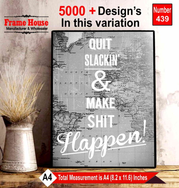 English Quote Photo Frame