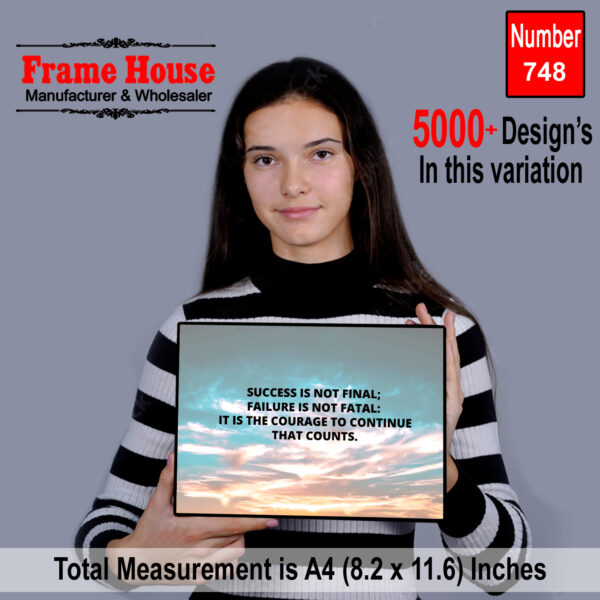 English Quote Photo Frame