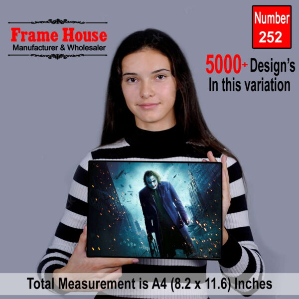 Joker Wall Art Photo Frame