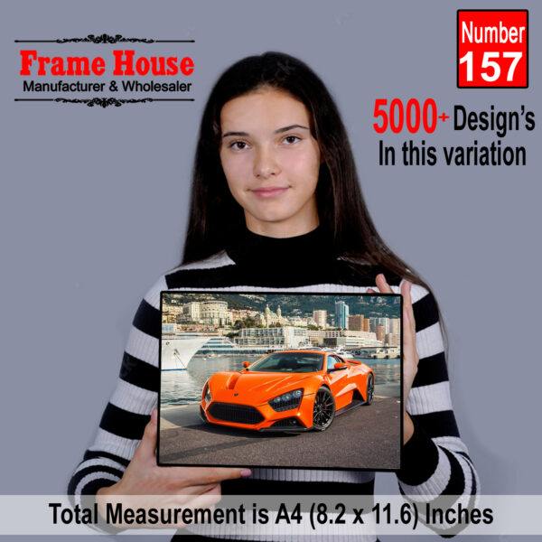 Car Wall Art Photo Frame