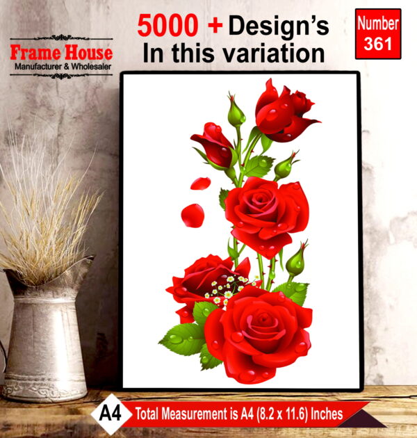 Beautiful Flower Photo Frame