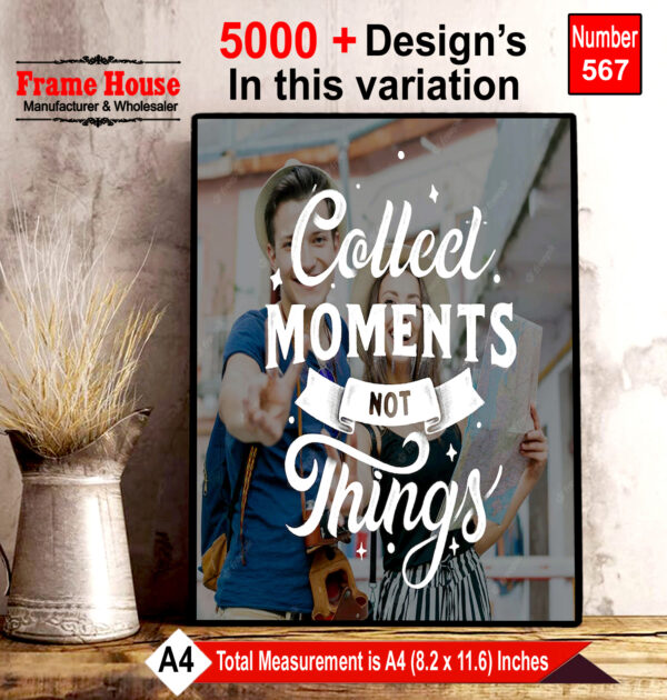 English Quote Photo Frame