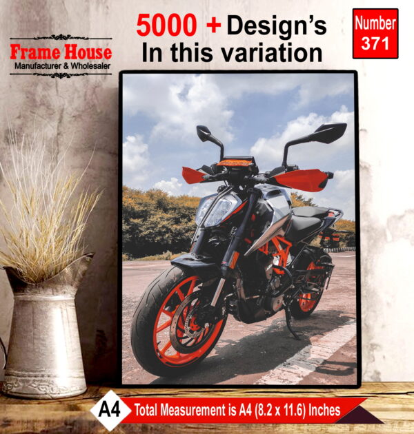 Motorcycle Photo Frame