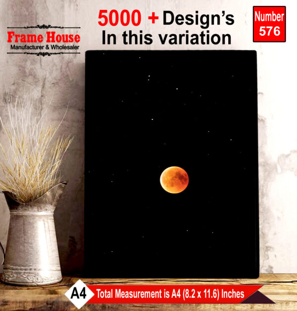 Moon Wall Art Photo Frame