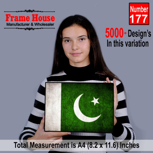Pakistani Flag Photo Frame