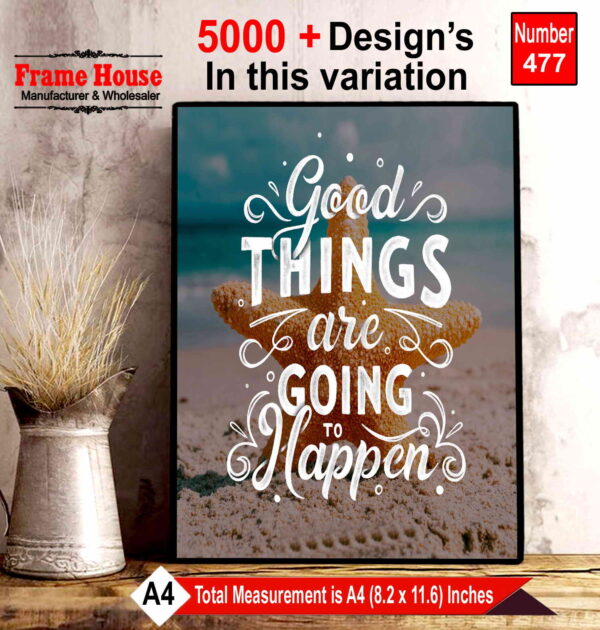 English Quote Photo Frame