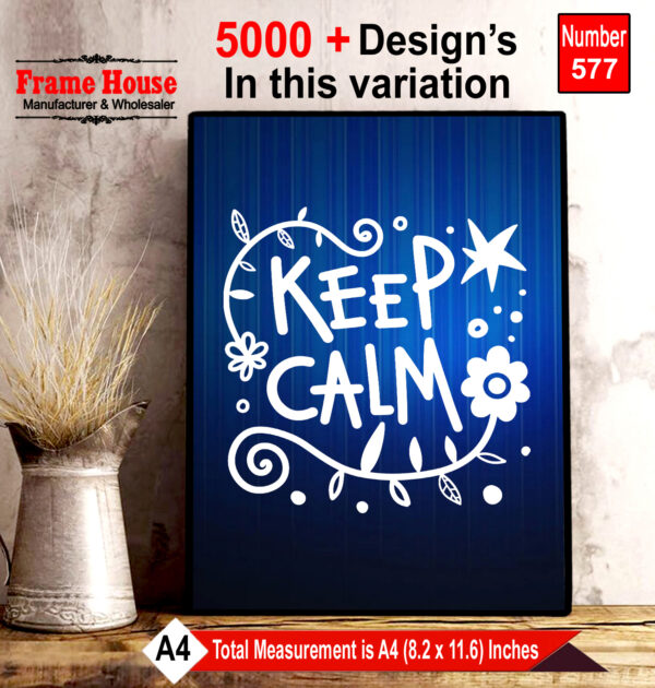 English Quote Photo Frame