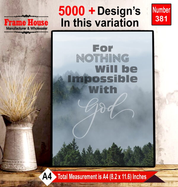 English Quotes Photo Frame