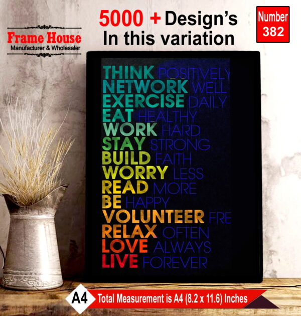 English Quotes Photo Frame