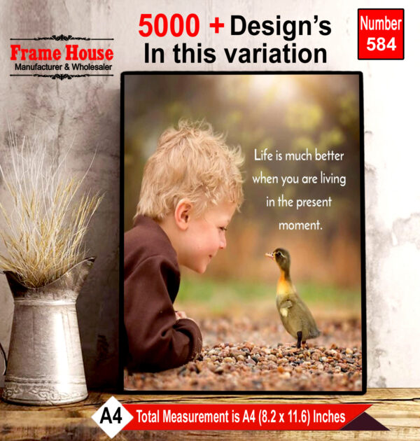 English Quote Photo Frame