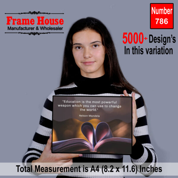 English Quote Photo Frame