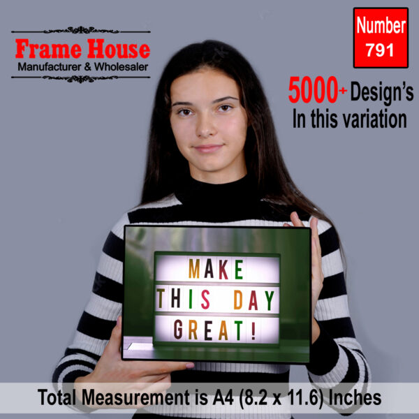 English Quote Photo Frame