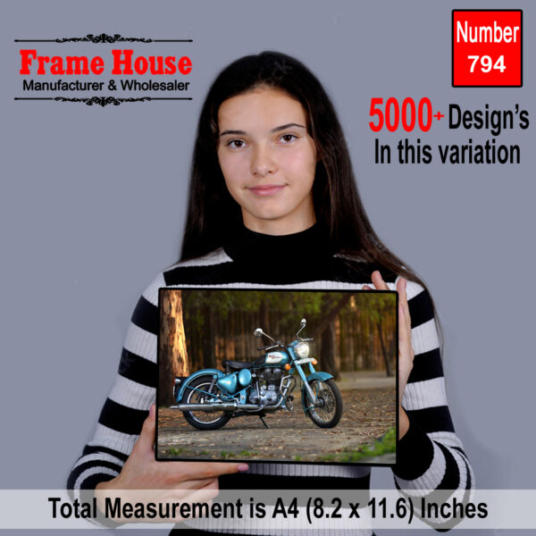 Bike Wall Art Photo Frame