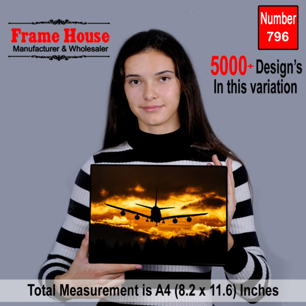 Airplane Wall Art Photo Frame