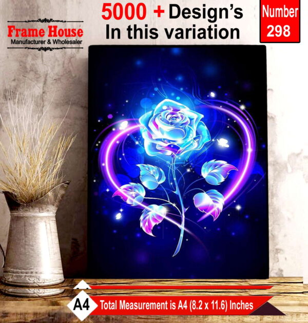 Beautiful Flower Photo Frame
