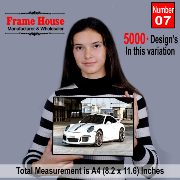 Car Wall Photo Frame