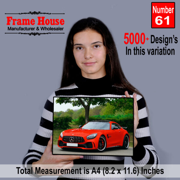 Car Wall Art Photo Frame