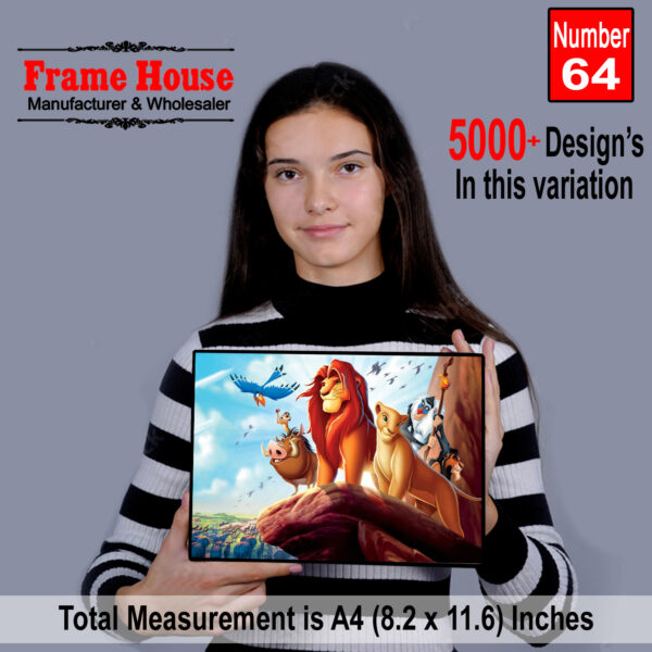 Cartoon Wall Art Photo Frame