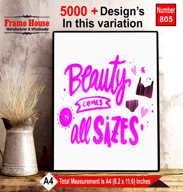 Beauty Product Photo Frame