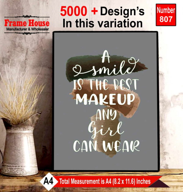 English Quote Photo Frame