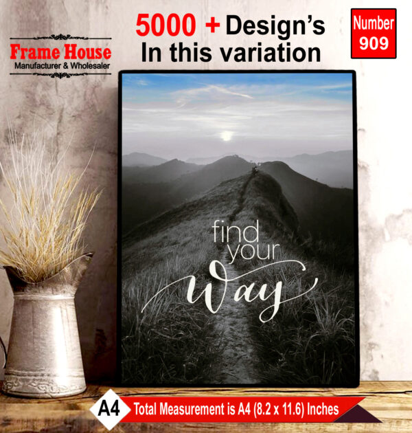 English Quote Photo Frame