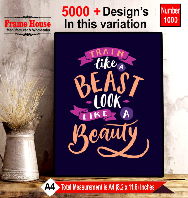 Beauty Product Photo Frame