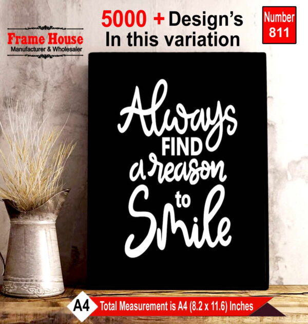 English Quote Photo Frame