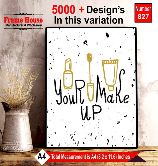 Beauty Product Photo Frame