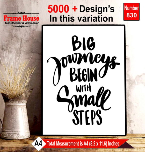 English Quote Photo Frame