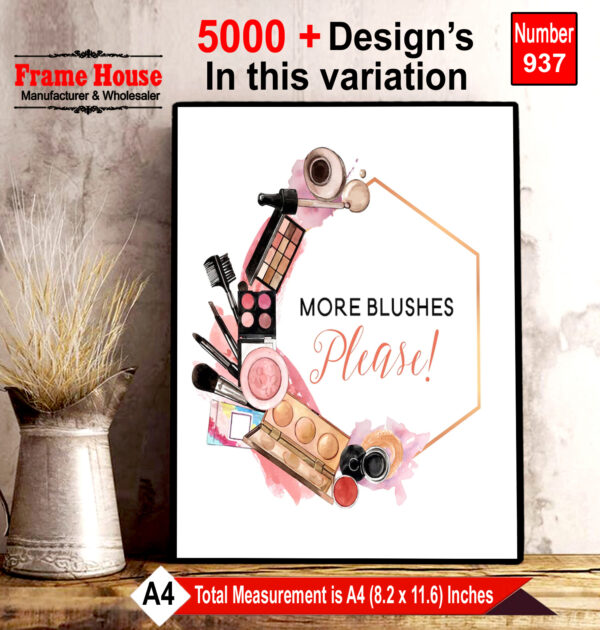 Beauty Product Photo Frame