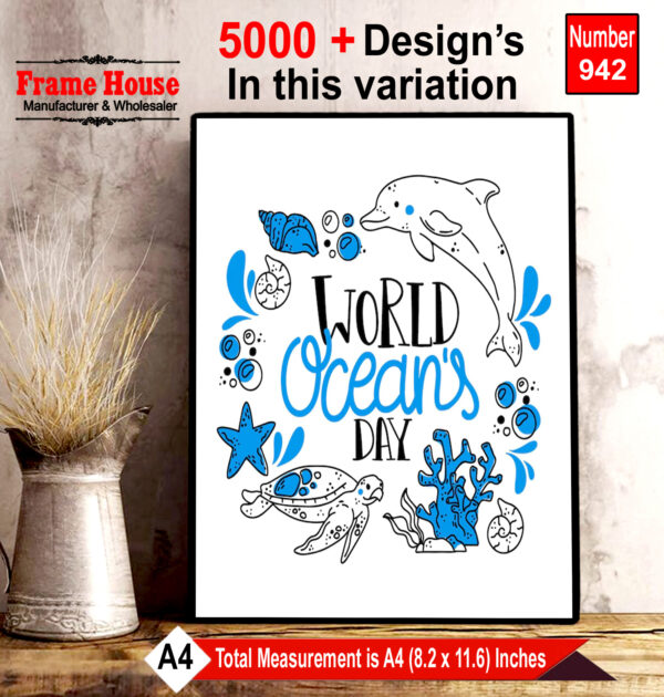 English Quote Photo Frame