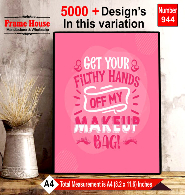 Beauty Product Photo Frame