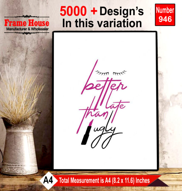 Beauty Product Photo Frame